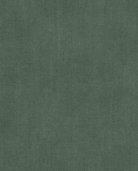 Eijffinger Lino 55-379006 plain non-woven wallpaper dark green