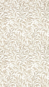 Leaves and branches wallpaper beige MSIM217082