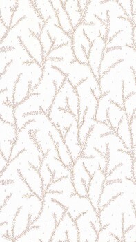 Twigs and branches wallpaper cream Caselio - La Foret Texdecor FRT102941010