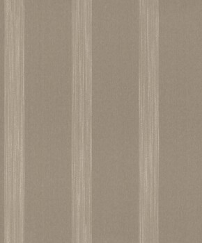 non-woven wallpaper striped pattern light brown 86071