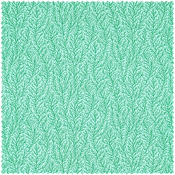 flowing pattern green furnishing fabric Sanderson Harlequin - Color 1 HTEF120999