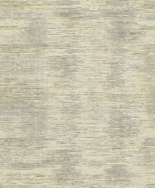 Narrow stripes wallpaper cream and black Malibu Rasch Textil 101433