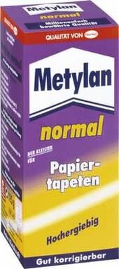 Metylan Tapetenkleister Normal für Papiertapeten Päckchen 125 gr