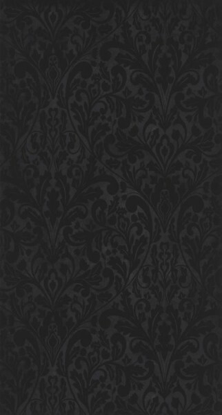 36-PGE80779717 Casadeco - Prague Texdecor floral schwarz Tapete