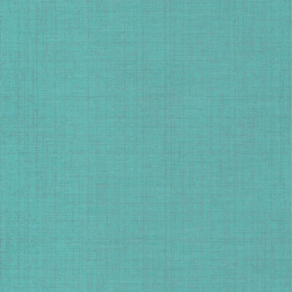 Turquoise non-woven wallpaper shimmering gold Casadeco - Five O'Clock Texdecor FOCL85846408