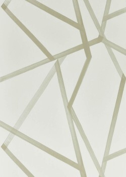graphic shapes and lines cream non-woven wallpaper Sanderson Harlequin - Color 1 HTEW112601