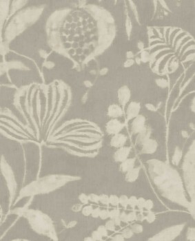 Creame non-woven wallpaper flower pattern Terra Eijffinger 391500