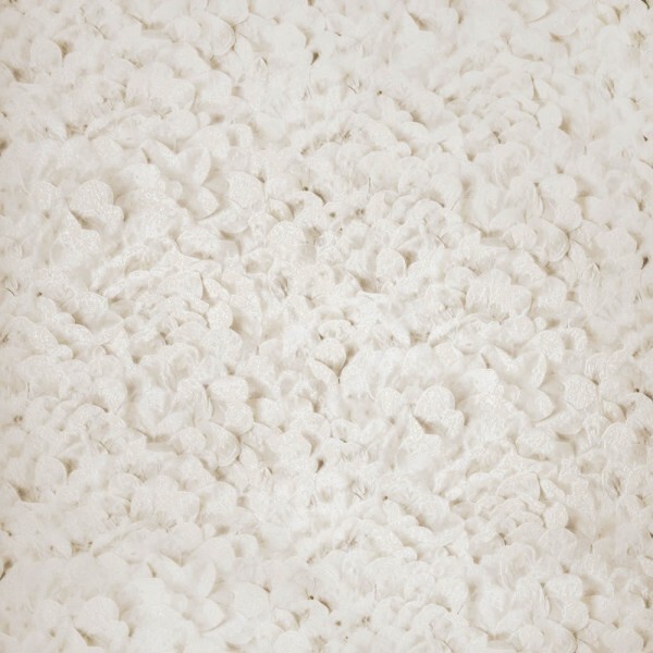 silver leaf pattern non-woven wallpaper beige Salt Hohenberger 65311-HTM