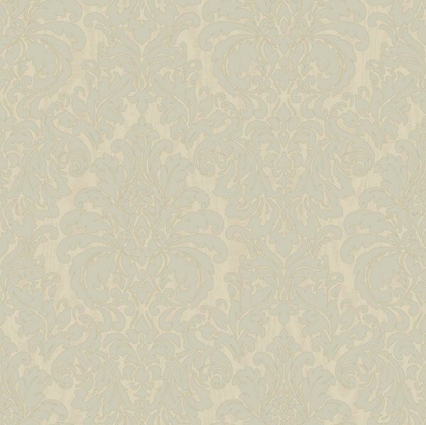 Gold wallpaper baroque pattern Italian style Essener 24800