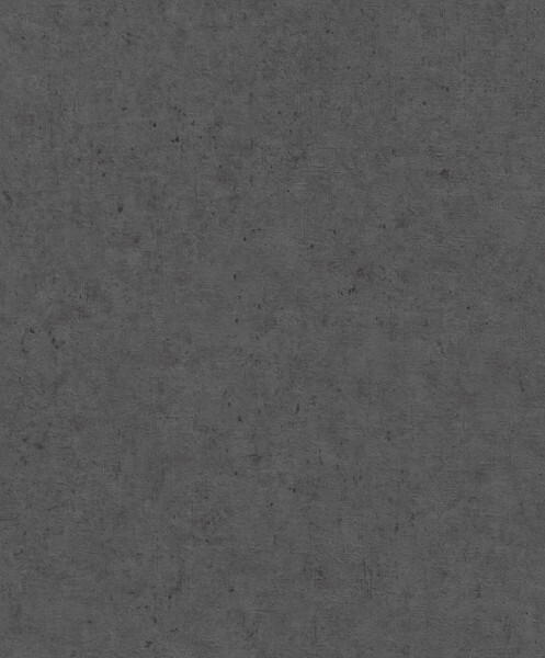 Concrete-like pattern anthracite non-woven wallpaper Concrete Rasch 520927