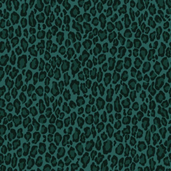Tierfellmuster-Tapete grün Paradise 139154