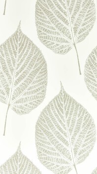 Leaf Pattern Beige Wallpaper Sanderson Harlequin - Color 1 HTEW112609
