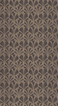 Brown Wallpaper Graphic Pattern Casadeco - 1930 Texdecor MNCT85739525