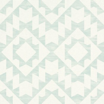 23-148674 Boho Chic Rasch Textil Tapete Muster fjordgrün Vlies