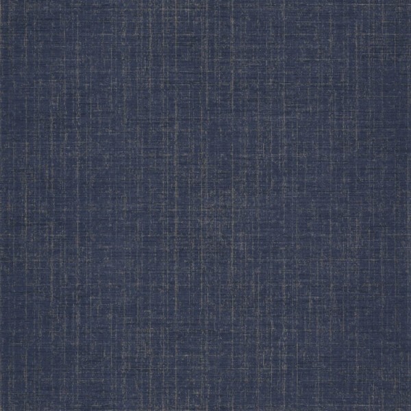 Dark blue wallpaper shimmering gold pigments Casadeco - Five O'Clock FOCL85846682
