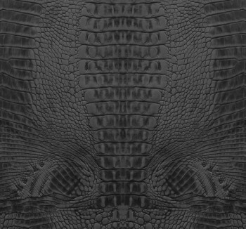 Mural reptile skin pattern gray 357247