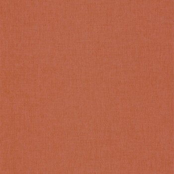 Plain wallpaper rust red wallpaper Caselio - La Foret Texdecor FRT100604313