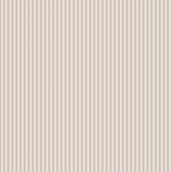 Streifenmuster-Tapete dünn cream Stripes 007569