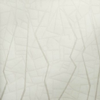 lines gloss effect white non-woven wallpaper Slow Living Hohenberger 64639-HTM