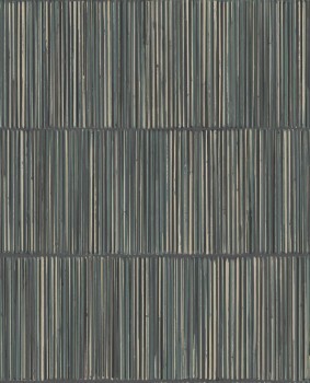 stripe pattern green non-woven wallpaper Terra Eijffinger 391511 _L
