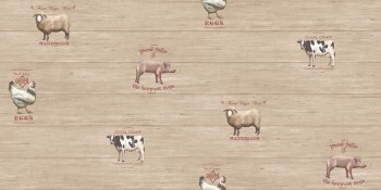 Creame Wallpaper Farm Animals Kitchen Recipes Essener G12301