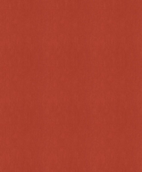 Einfarbig Ziegelrot Vliestapete Charleston Rasch Textil 291055