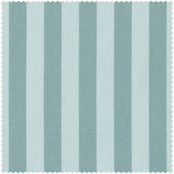 striped look light blue and turquoise decorative fabric Petite Fleur 5 Rasch Textil 871653