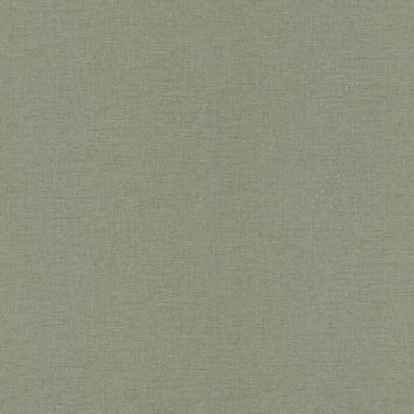non-woven wallpaper linen pattern green 291185