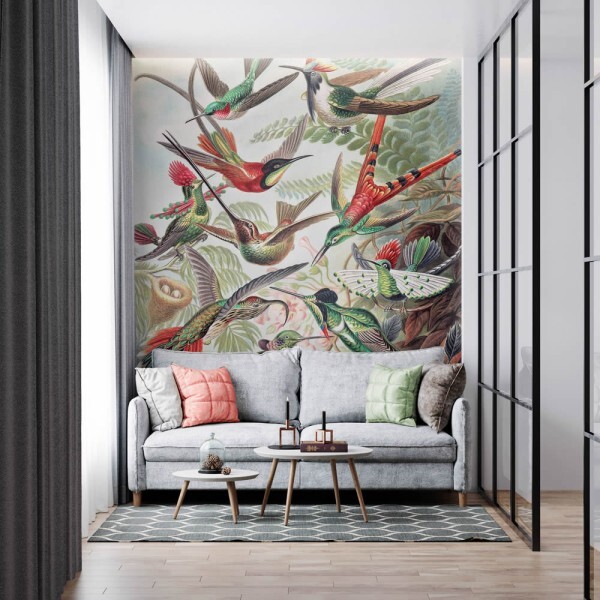 Tropical motif wallpaper birds paradise 26993-HTM GMM Hohenberger