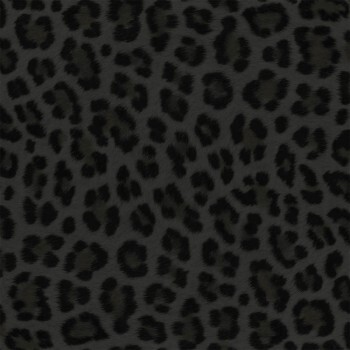 non-woven wallpaper leopard pattern gray 347803