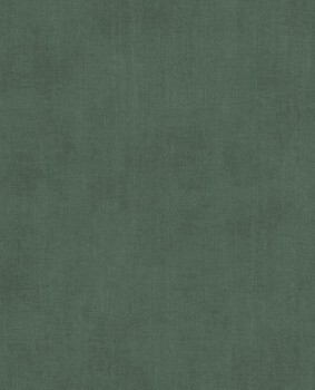 Eijffinger Lino 55-379006 plain non-woven wallpaper dark green
