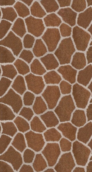 Wandbild Giraffenfell Muster braun 357244