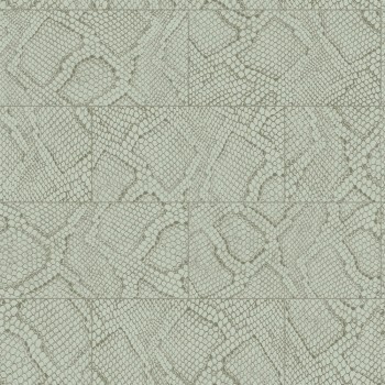 Non-woven wallpaper snake skin pattern cream 347784
