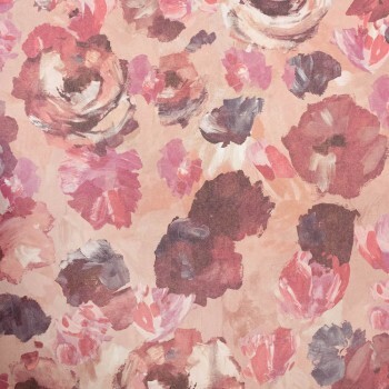 Rose non-woven wallpaper large painted peonies Julie Feels Home Hohenberger 26904-HTM