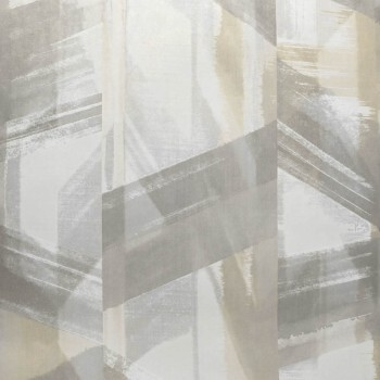 Stripes design non-woven wallpaper gray taupe Crafted Hohenberger 26796