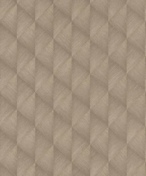 diamond pattern vinyl wallpaper gray taupe Tropical House Rasch 687934