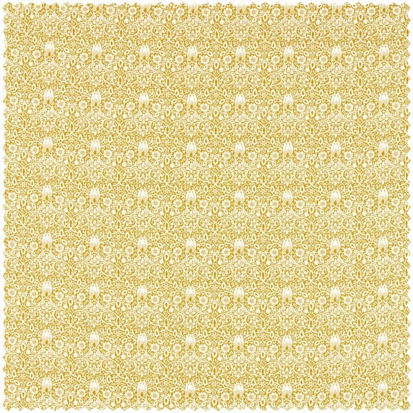 Decorative fabric tendrils yellow MEWF227031