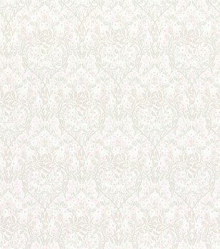 delicate flowers and tendrils gray non-woven wallpaper Sophia Rasch 710052