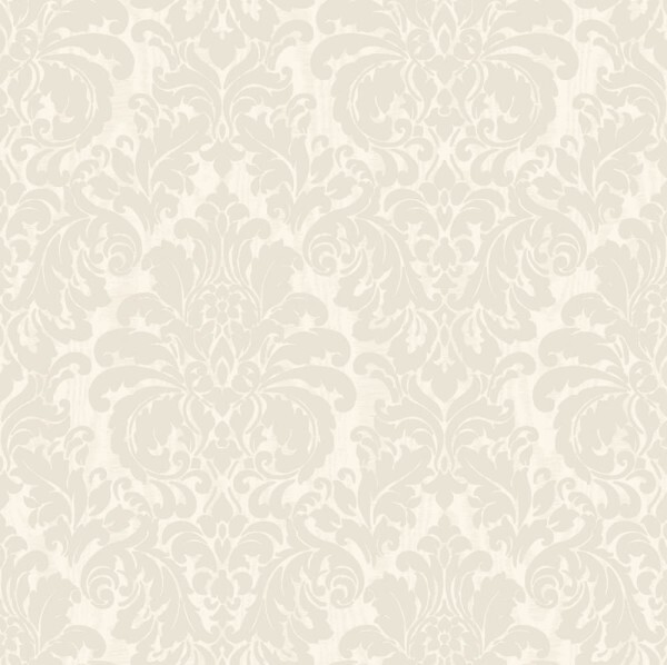 Barocktextur Tapete zart beige Italian Style Essener 24803