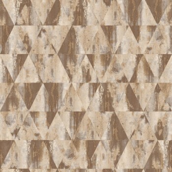 Creame Wallpaper Diamond Pattern Grunge Essener G45335