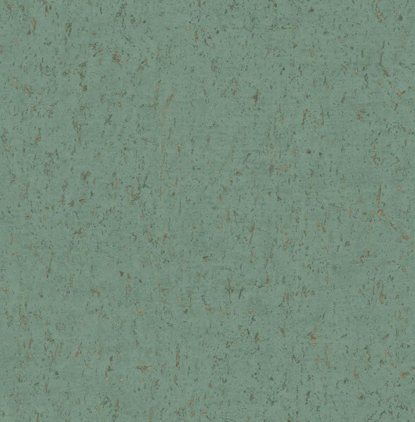 non-woven wallpaper textured green 026709