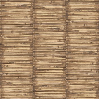 Bamboo Wood Pattern Beige Wallpaper Global Fusion Essener G56386