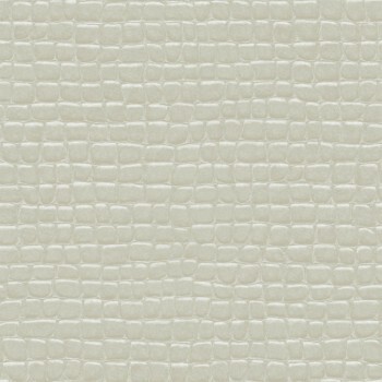 non-woven wallpaper crocodile skin look beige 347777