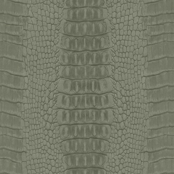 non-woven wallpaper reptile skin pattern green 347773