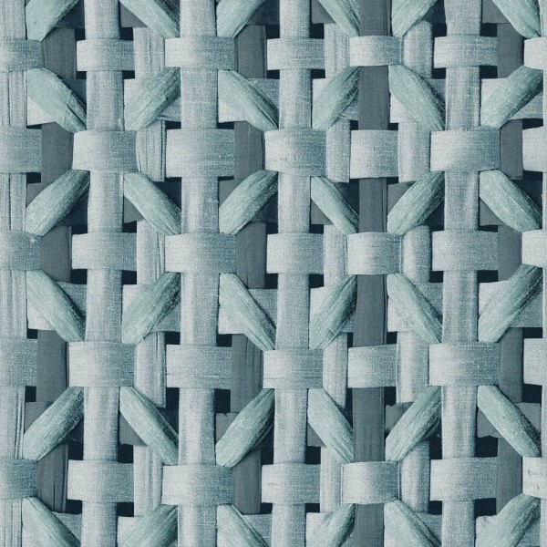Braided pattern wallpaper blue Pepper Hohenberger 65337-HTM