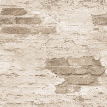 Creame Wallpaper Brick Effect Grunge Essener G45355
