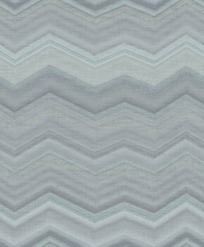 zigzag design wallpaper pastel blue Malibu Rasch Textil 201311