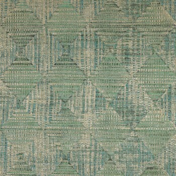 diamond pattern green non-woven wallpaper Pepper Hohenberger 65348-HTM