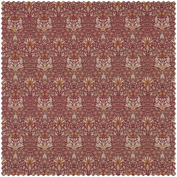 Furnishing fabric Indian inspired ornament pattern red DCMF226694