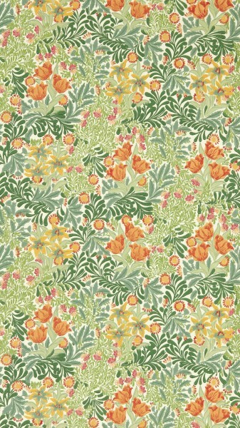 Wild Leaf Pattern Green Wallpaper MEWW217204